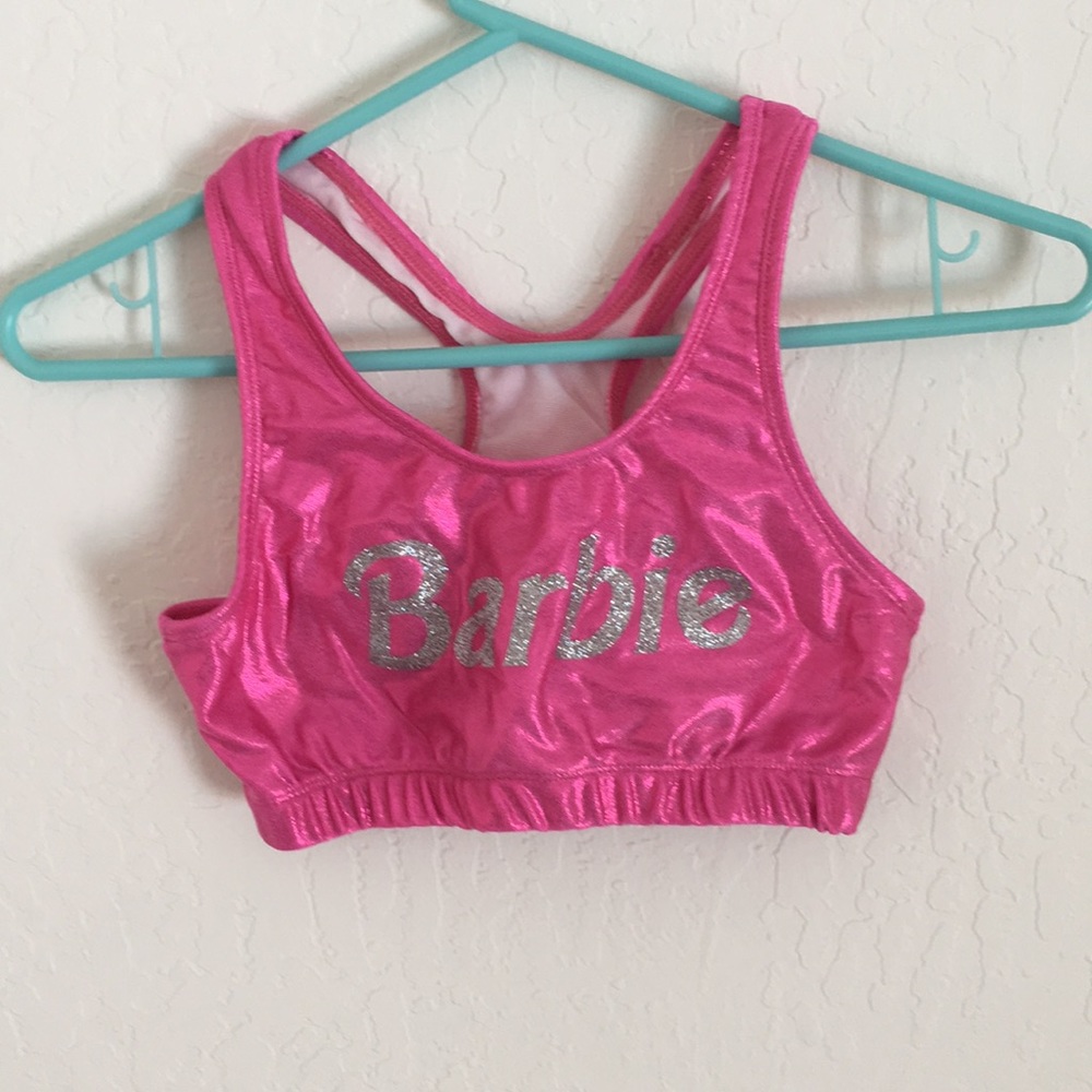 Barbie costume sports bra